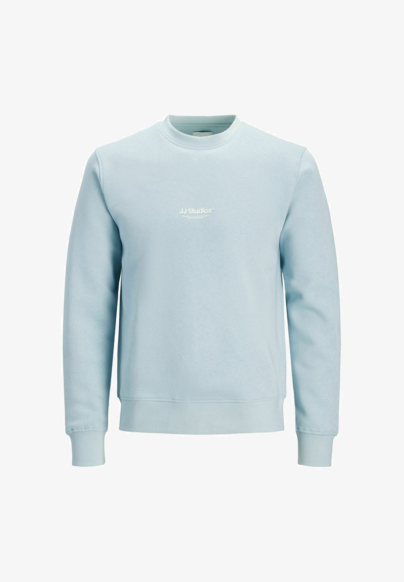 JACK & JONES Jjearchive Graphic Sweat Crew Neck Noos, Blue JACK & JONES Jjearchive Graphic Sweat Crew Neck Noos, Blue