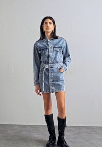 Iro GLACIA - Robe en jean - snow blue