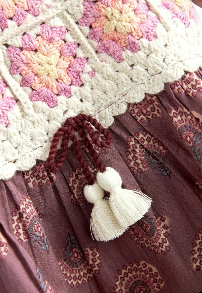 Kinder Freizeitkleider | Next Strickpullover pink patchwork/pink - FR13978 Kinder Freizeitkleider | Next Strickpullover pink patchwork/pink - FR13978