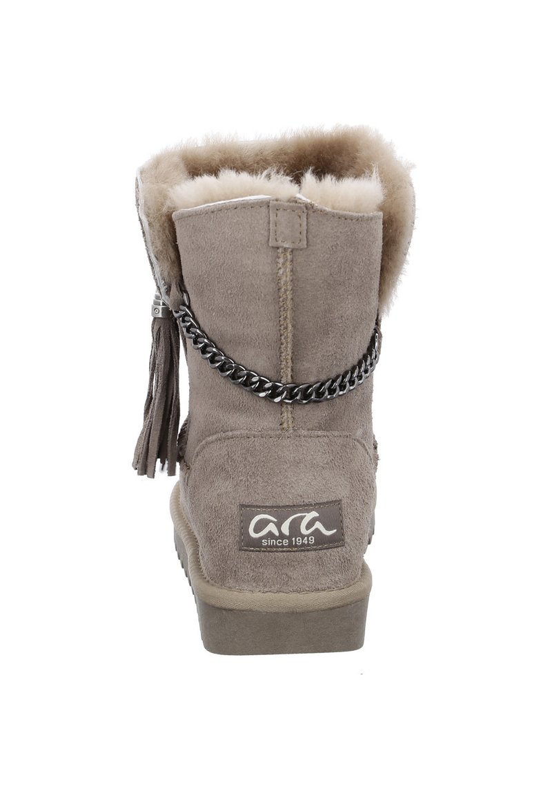 Damen Sneaker | ara ALASKA Stiefelette taupe - AF45252 Damen Sneaker | ara ALASKA Stiefelette taupe - AF45252