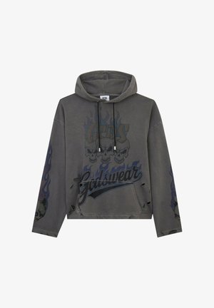 GCDS, Felpa con cappuccio - grigio