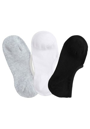 3 PACK - Socken - schwarz  weiß  grau meliert