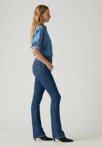 Levi's® 725™ HIGH RISE BOOTCUT - Bootcut jeans - blue wave rinse