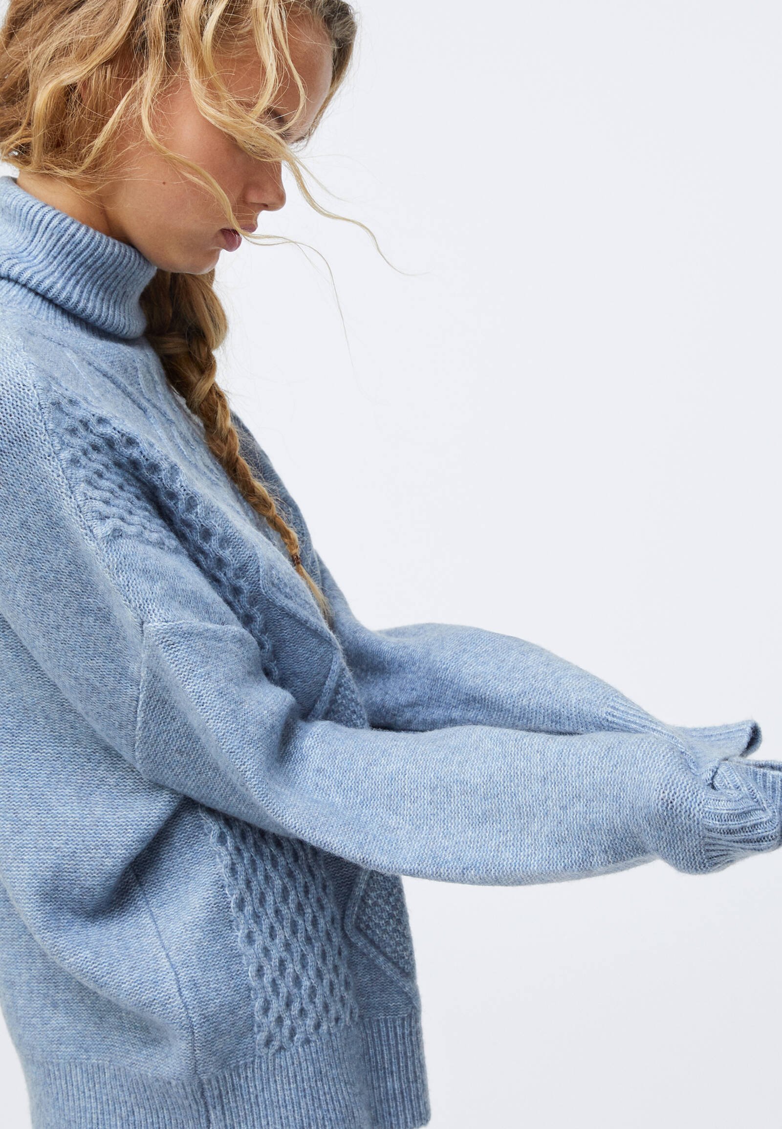OYSHO Trui blue Zalando.nl OYSHO Trui blue Zalando.nl