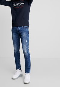 Jack & Jones Jersey con capucha - dark blue