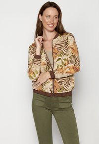 Koroshi Felpa con zip - beige