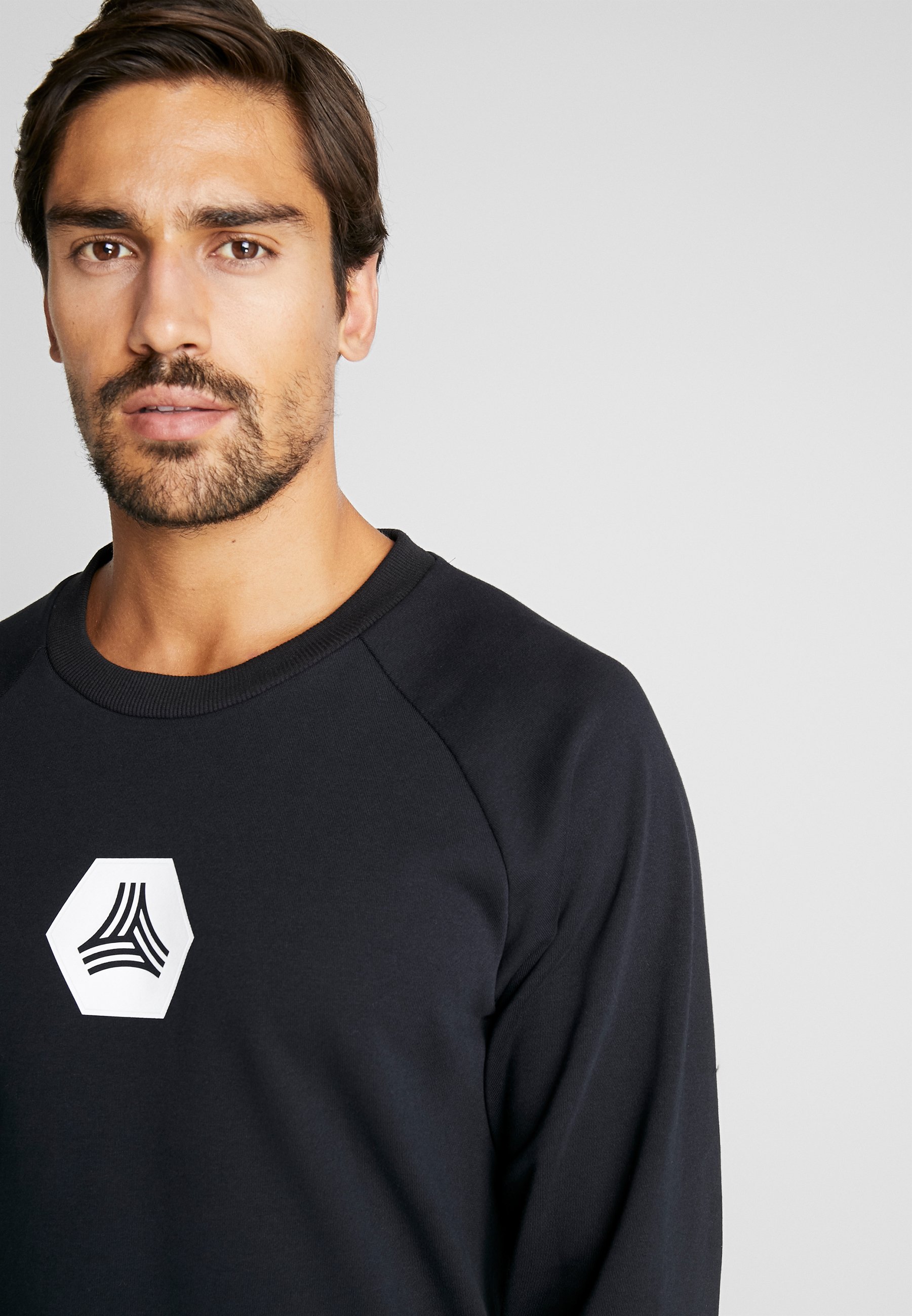 tan adidas sweatshirt