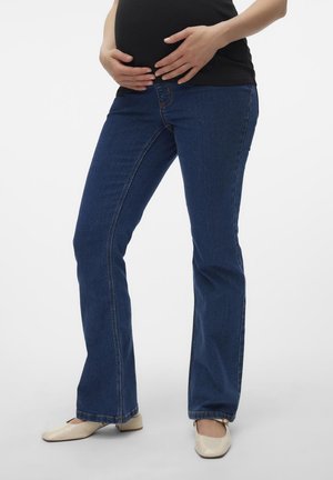 MLCILLE - Flared Jeans - dark blue denim