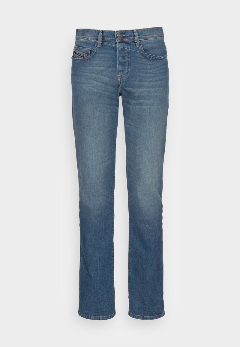 Diesel Straight leg jeans blauw denim/bluedenim