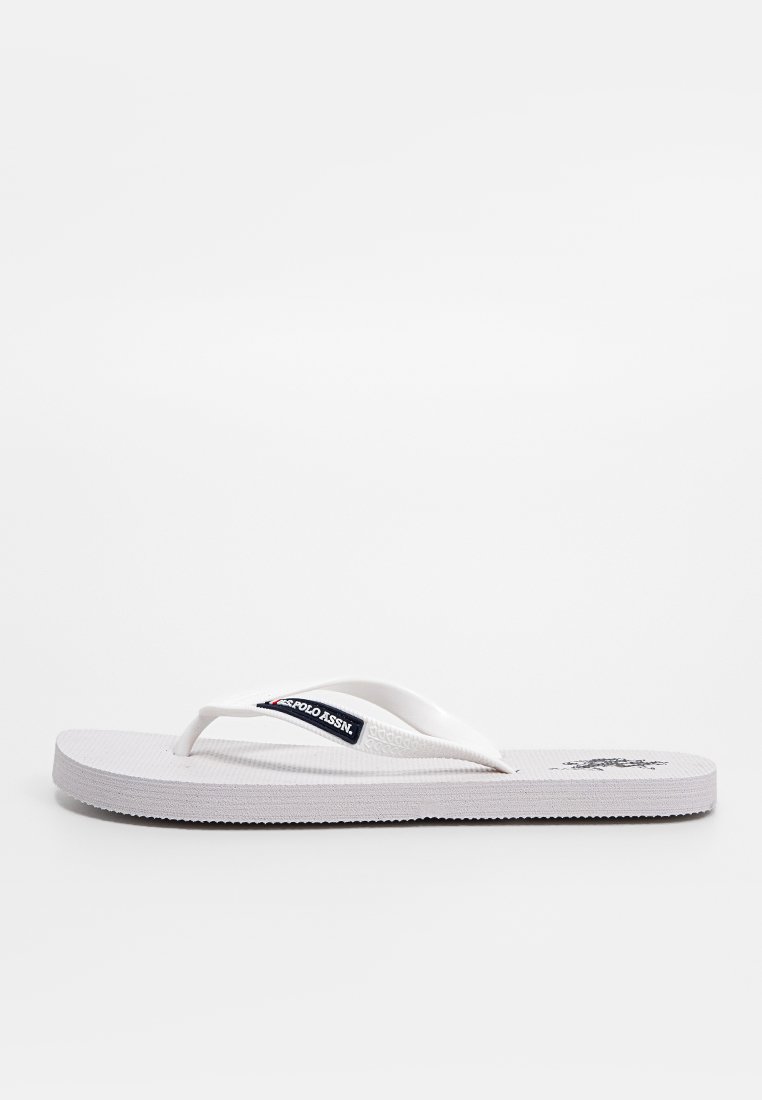 U.S. Polo Assn. Teenslippers wit