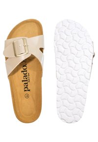 Palado Mules - mottled beige