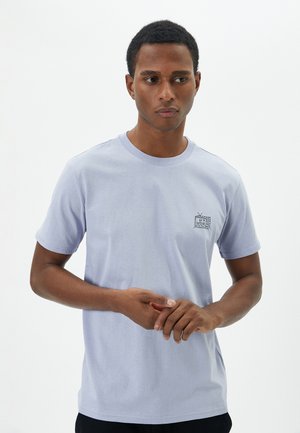 MINIMAL CREW NECK SHORT SLEEVE - T-shirt print - lilac