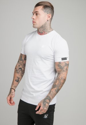 ACTIVE CUFF GYM TEE - T-shirt basic - white