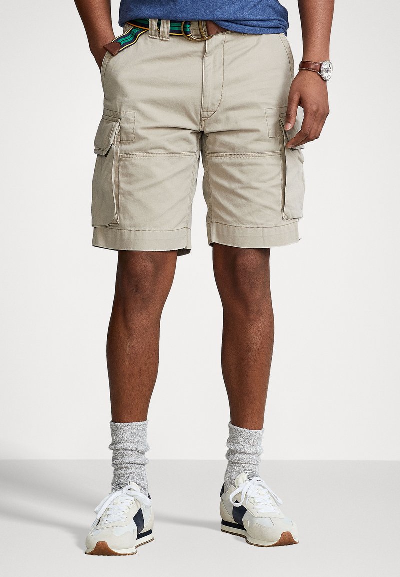 Polo Ralph Lauren 10.5 INCH CLASSIC FIT TWILL CARGO SHORT - Short - tan