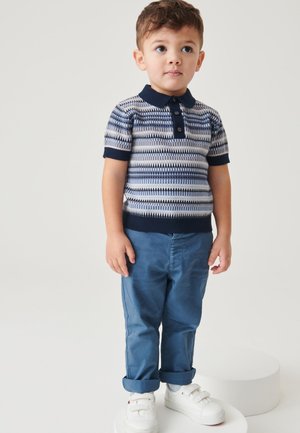 Next, STRETCH CHINOS - Nohavice chinos - blue