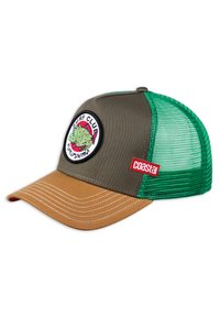 Coastal Cappellino - olive/wheat/green