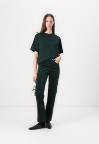 Selected Femme SLFLISA HANKIE O NECK TEE - T-shirts - scarab