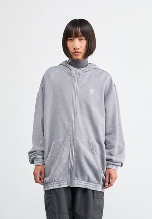 ZIP HOOD - Φούτερ με φερμουάρ - grey three