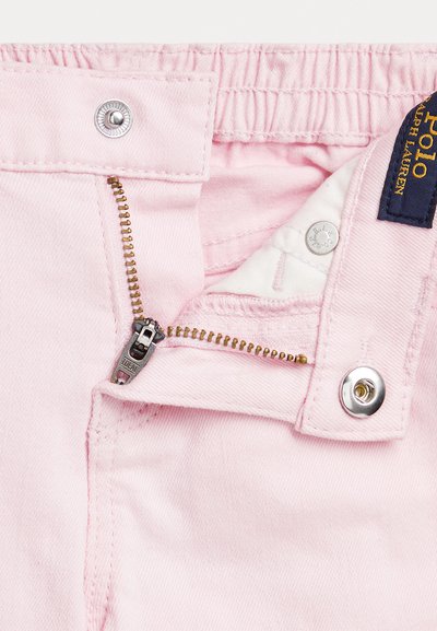 Lexie Polo in Light Blue/Poppy