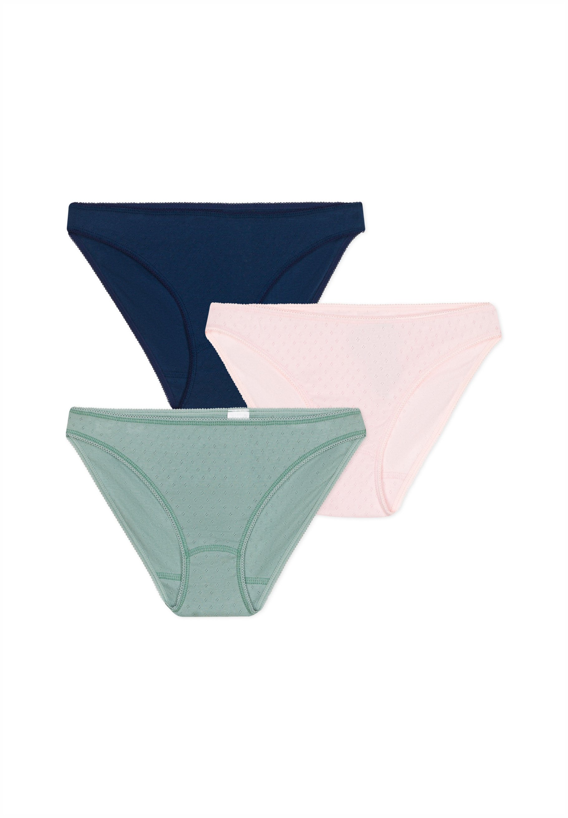 Petit Bateau PACK Slip green pink navy/vert ZALANDO