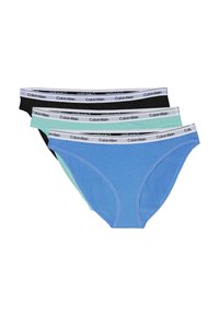 MODERN LOGO 3 PACK  - Kalhotky - sterling blue/black/glacier