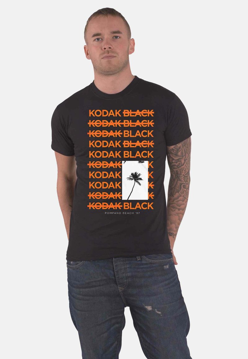 Paradiso Clothing KODAK BLACK PALM - Print T-shirt - black