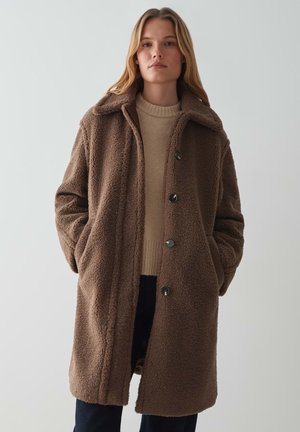 LOCKERE PASSFORM - Cappotto invernale - cocoa