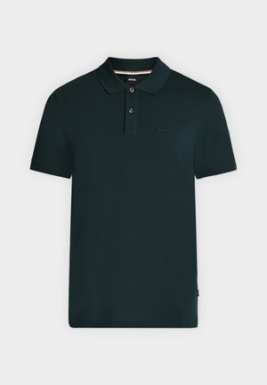 BOSS, PALLAS - Polo majica - donkergroen