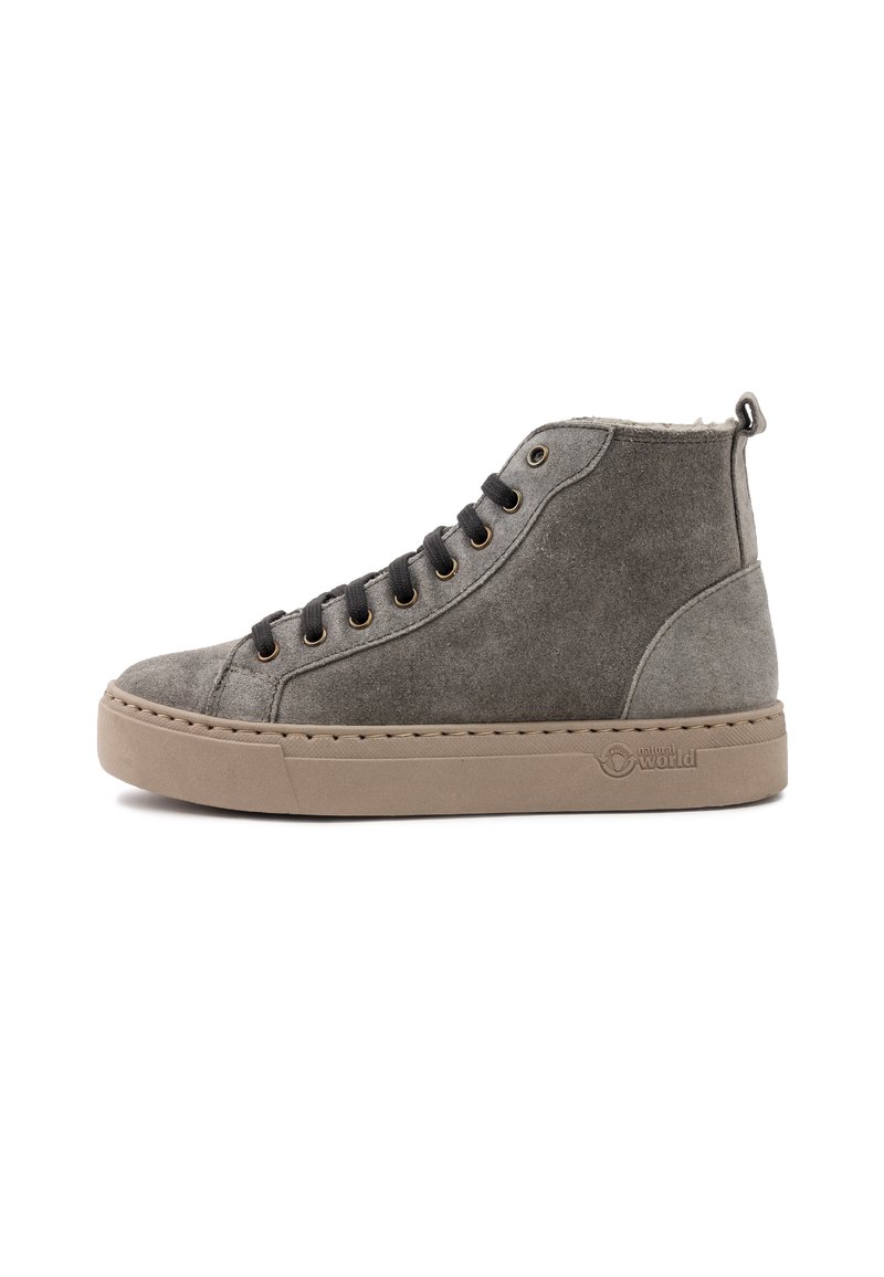 Natural World VIEIRA - Botines con cordones - storm grey
