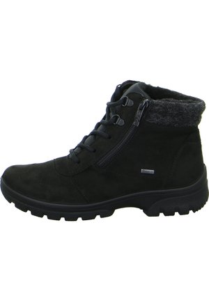 ara SAAS FEE - Bottines à lacets - schwarz