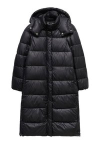 Mango Abrigo de invierno - black