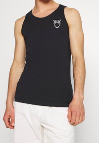 KnowledgeCotton Apparel Top - dark blue