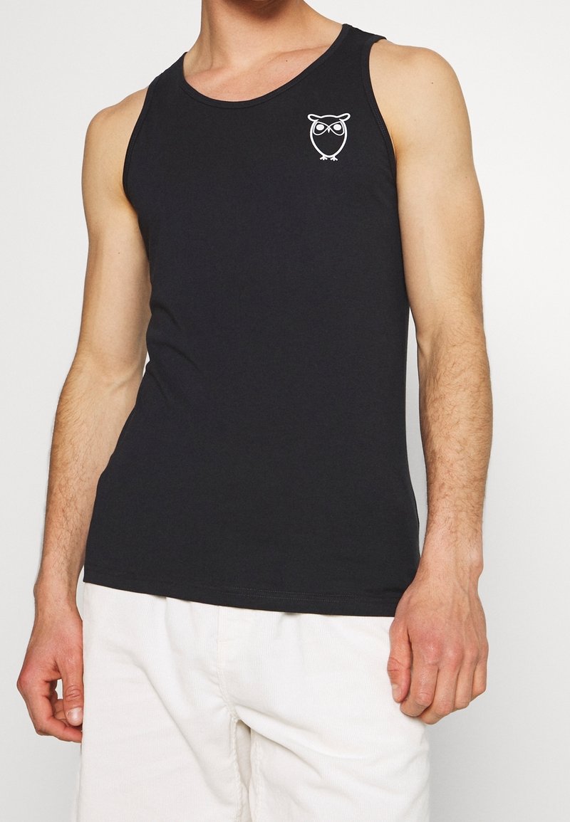 KnowledgeCotton Apparel Top - dark blue
