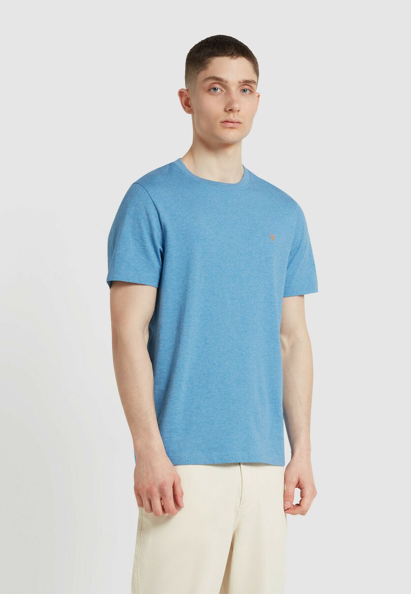Farah DANNY - T-shirt basic - arctic blue marl