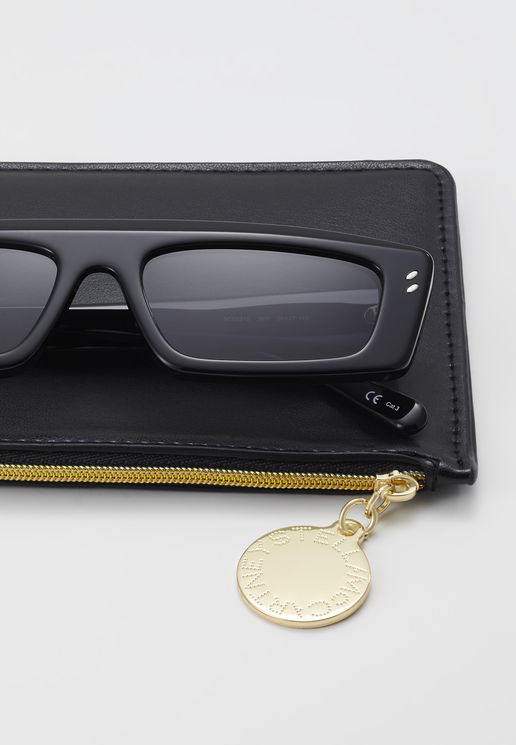 Stella McCartney Occhiali da sole - black/grey/grigio - Zalando.it