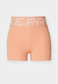 SCULPT SHORT - Leggings - apricot agate/white