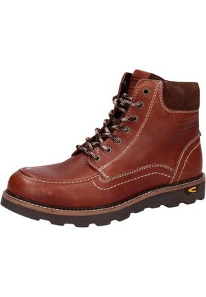 CASUAL MEN SHOE - Lace-up ankle boots - cafe