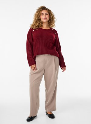 Zizzi, Pullover - cabernet mel