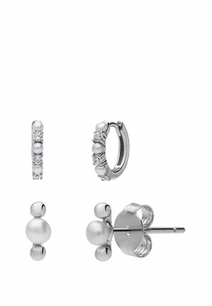 BASIC - Oorbellen - silver white