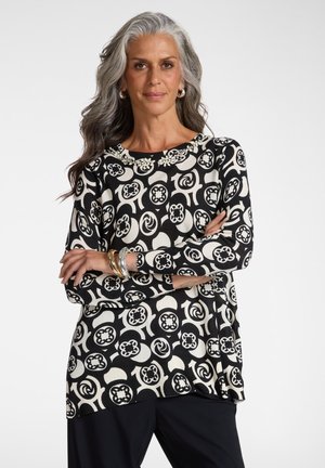 STAMPATA  - Maglione - nero