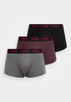 TRUNK TRIPLET 3 PACK - Trunks - black/grey/bordeaux