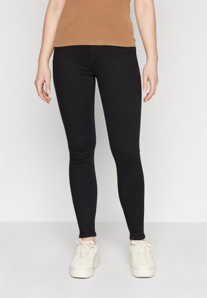 Vaqueros pitillo - black denim