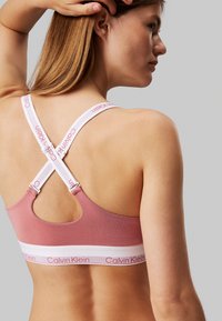 Calvin Klein Bustier - red grape