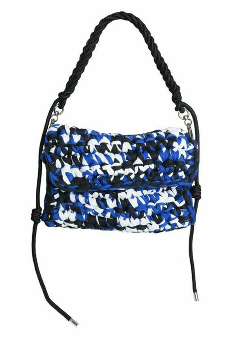 WOS TWEED Handbag blue/black/ white/multicoloured Zalando.de