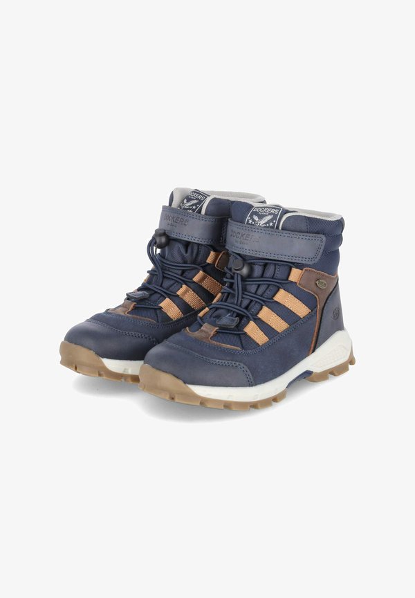 Snowboot/Winterstiefel – blau kombi