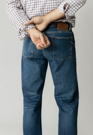 Mos Mosh Gallery, MMGSTEVE SIENA JEANS - Straight leg -farkut - vintage blue