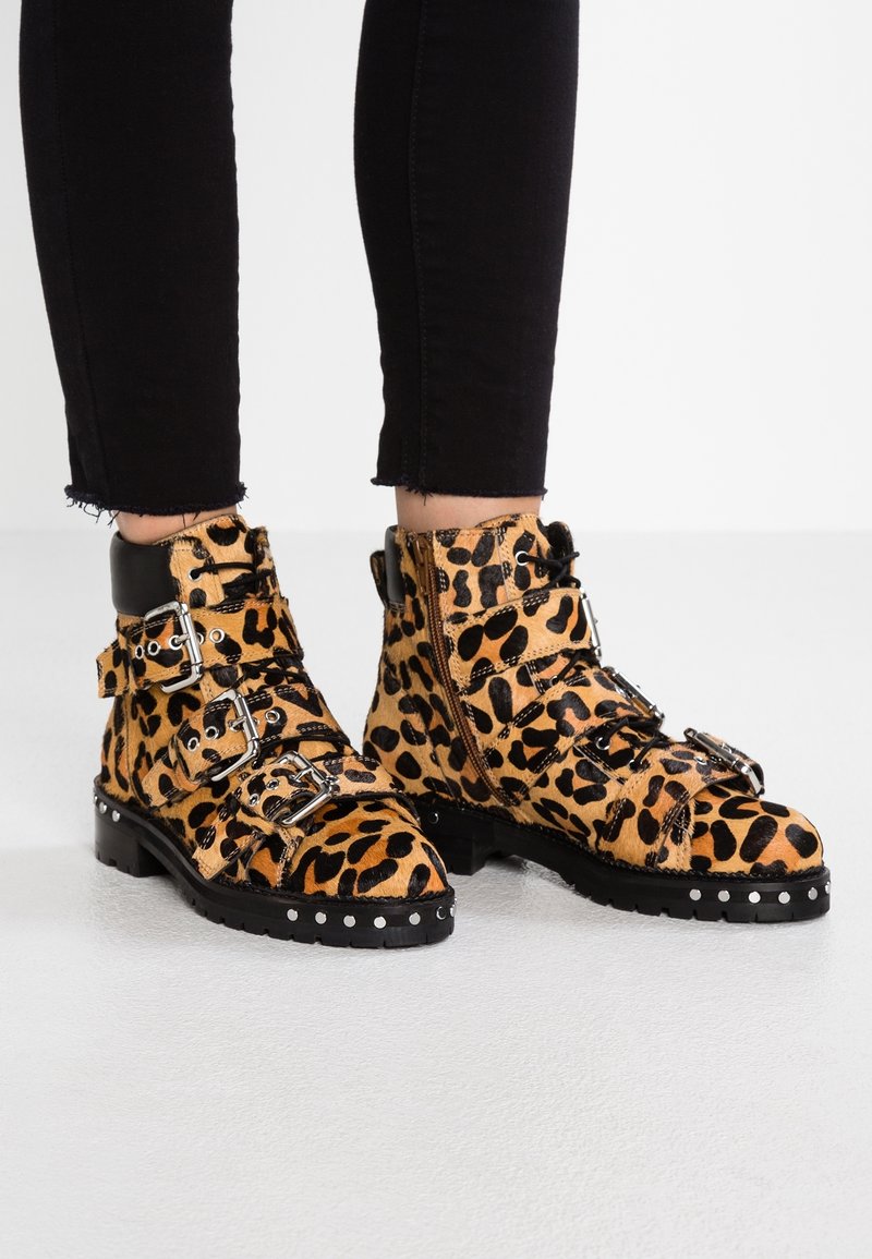 Topshop Stivaletti texani / biker - black