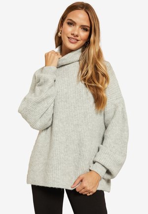Friends Like These COSY ROLL NECK  - Strickpullover - grey