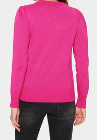 Saint Tropez Stickad tröja - pink