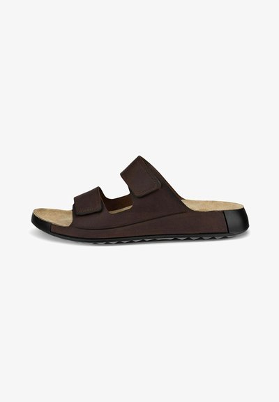 Unisa Slippers Slides Dames Sandalen Kien Blokhak Hoogte 4 cm Zwart Unisa Slippers Slides Dames Sandalen Kien Blokhak Hoogte 4 cm Zwart